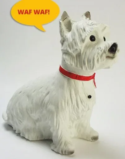 Dog with motion detector, 31 x 37 cm