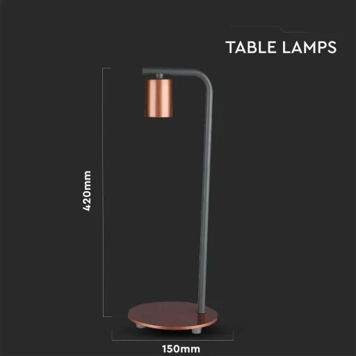 VT-7412 Table Lamp - E27 - Bronze