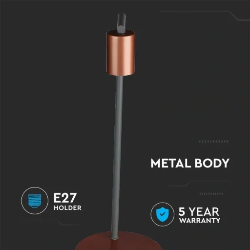 VT-7412 Table Lamp - E27 - Bronze