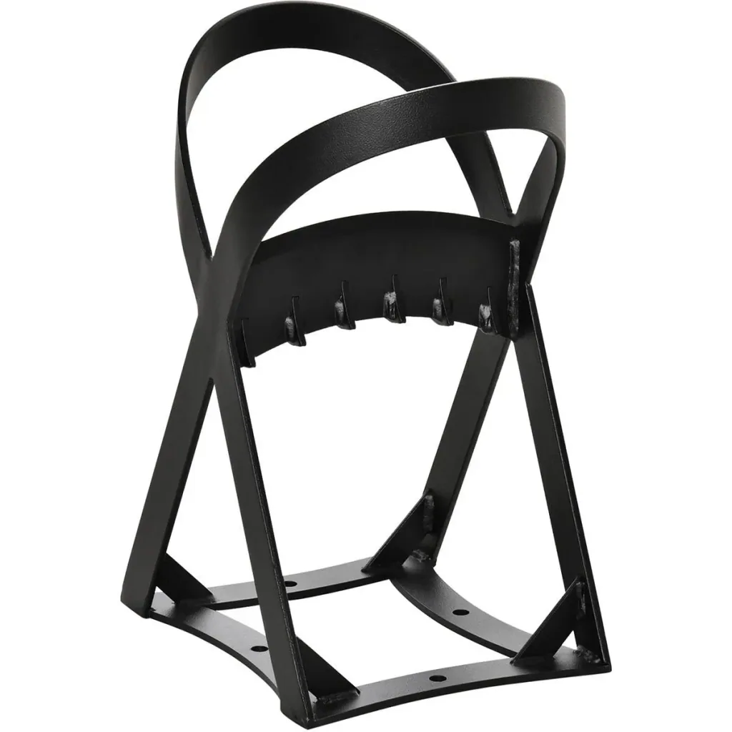 Log Splitter - Carbon Steel - Black - 24.4 x 20.8 x 37.4 cm