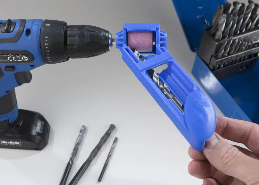 Drill sharpener attachment