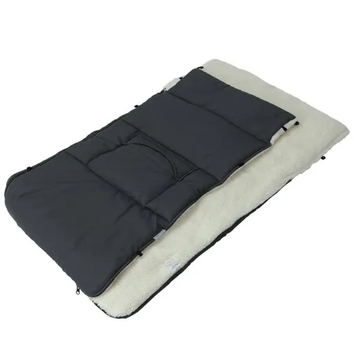 Baby footmuff anthracite 93x56cm g