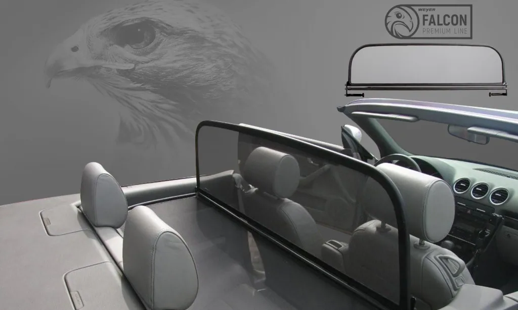 Convertible wind deflector - Premium Line Audi A 4 B6/B7, built from 2002-2009