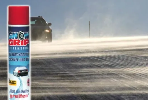 Snowgrip tire spray - indispensable in winter