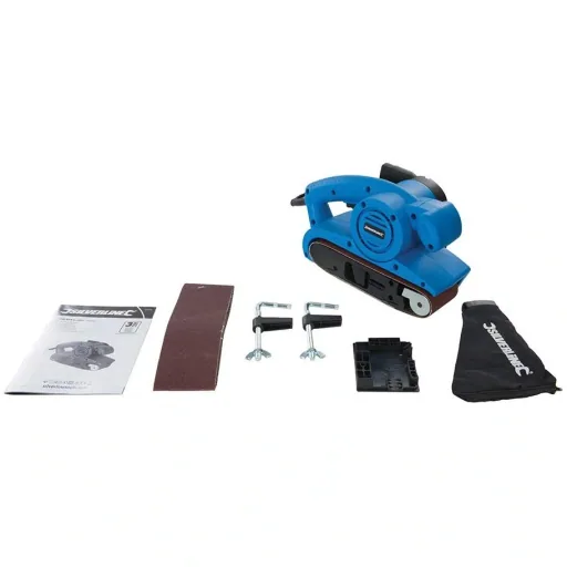 810 W belt sander, 76 mm