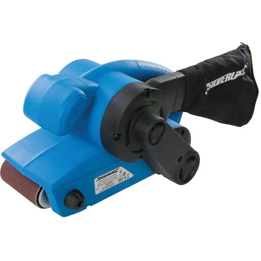 810 W belt sander, 76 mm