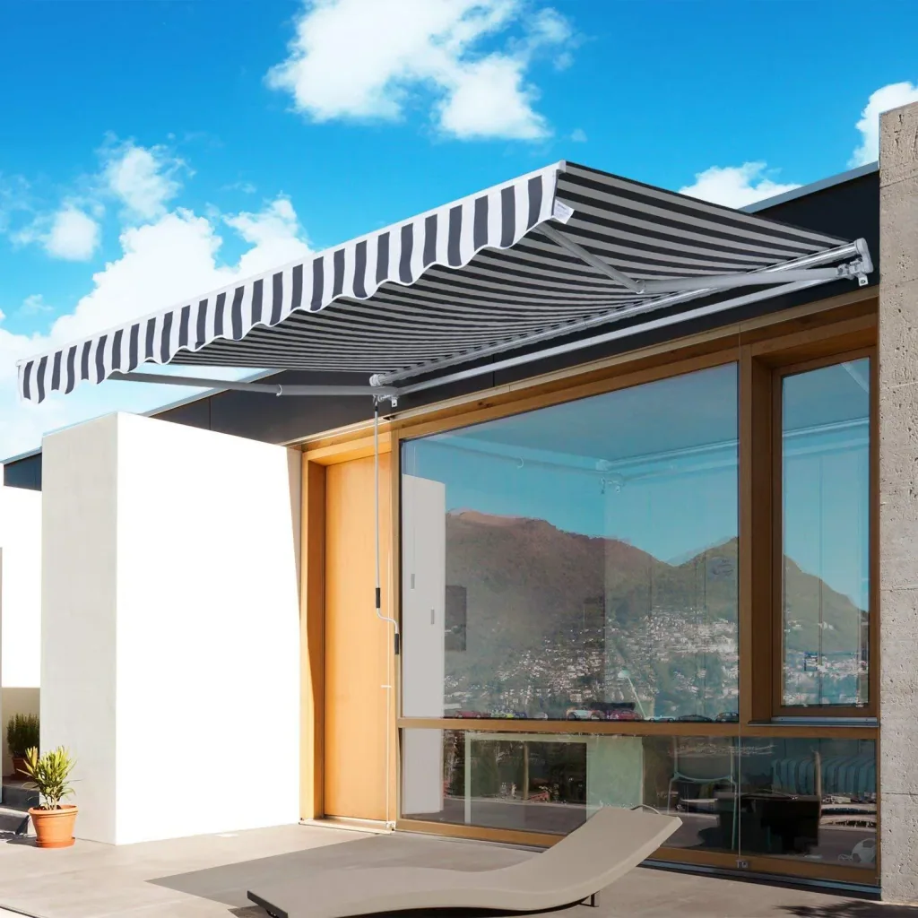 Awning articulated arm awning sun protection 2