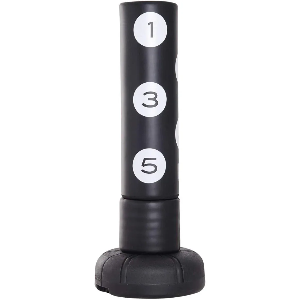 Standing punching bag, boxing dummy, punching bag, training boxing dummy, black