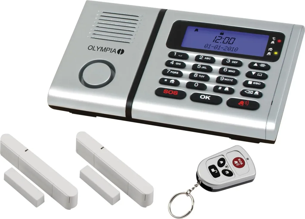 Wireless alarm system set Protect 6061 with emergency call and hands-free function