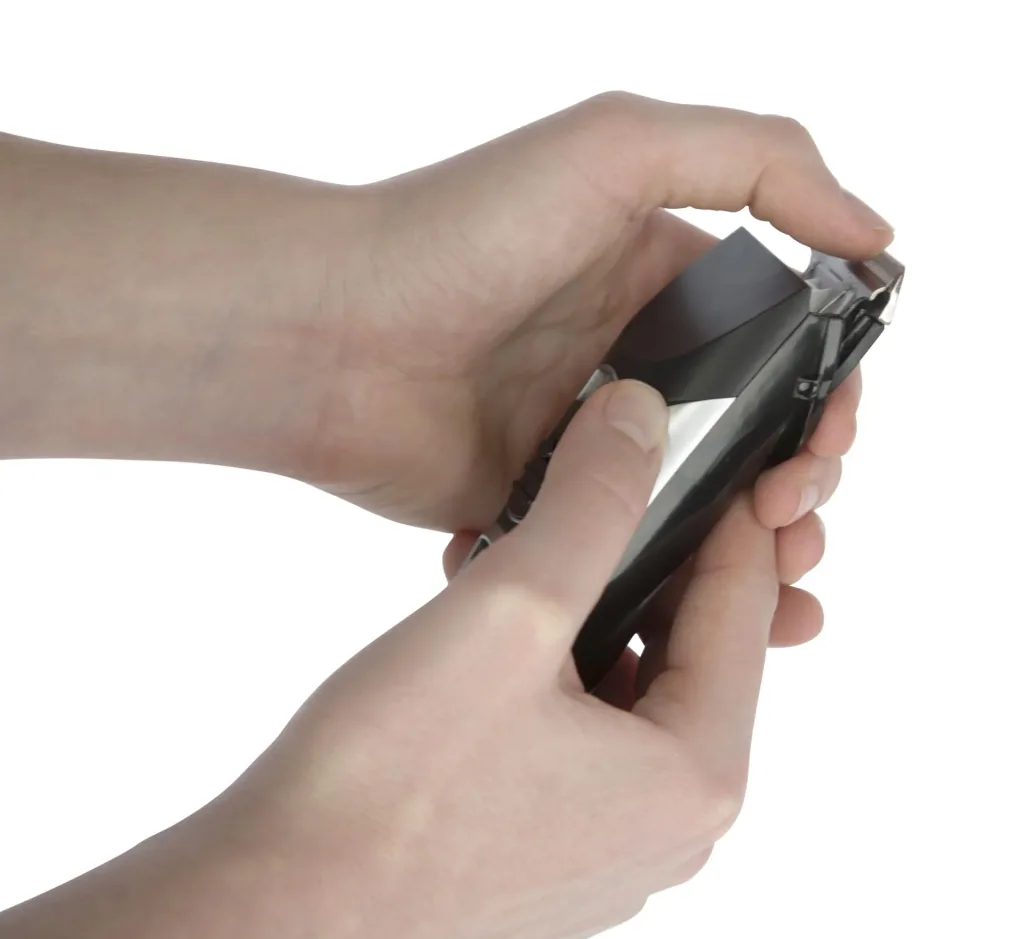 Cordless clipper DropiX waterproof, including accessories