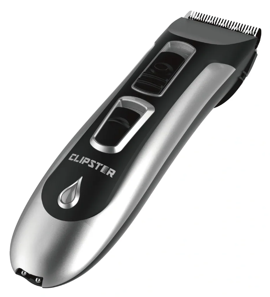 Cordless clipper DropiX waterproof, including accessories