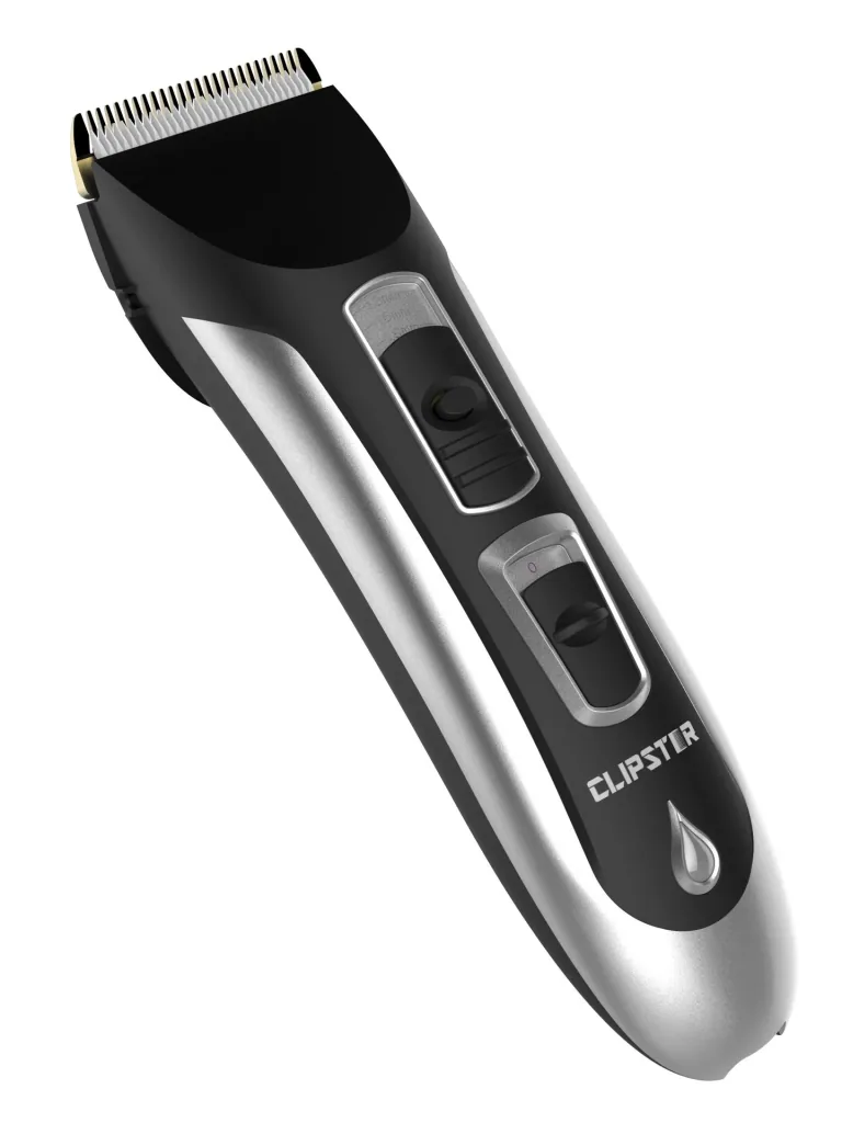 Cordless clipper DropiX waterproof, including accessories