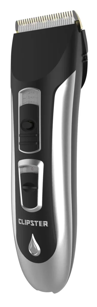 Cordless clipper DropiX waterproof, including accessories