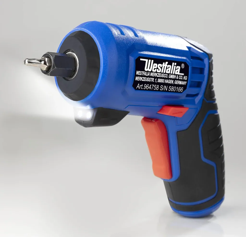3.6 Volt battery multi-tool including XXL accessory set in a case