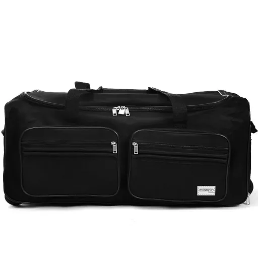 Travel bag with trolley function - 100L - Black