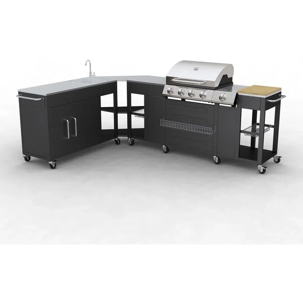Missouri 4-burner outdoor kitchen