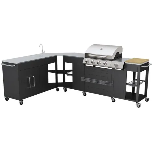 Missouri 4-burner outdoor kitchen