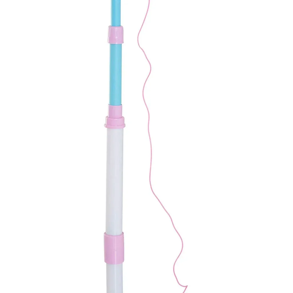 Children's microphone stand microphone flashing lights pink