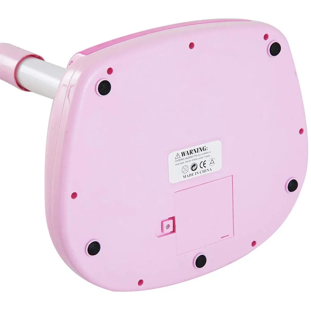 Children's microphone stand microphone flashing lights pink