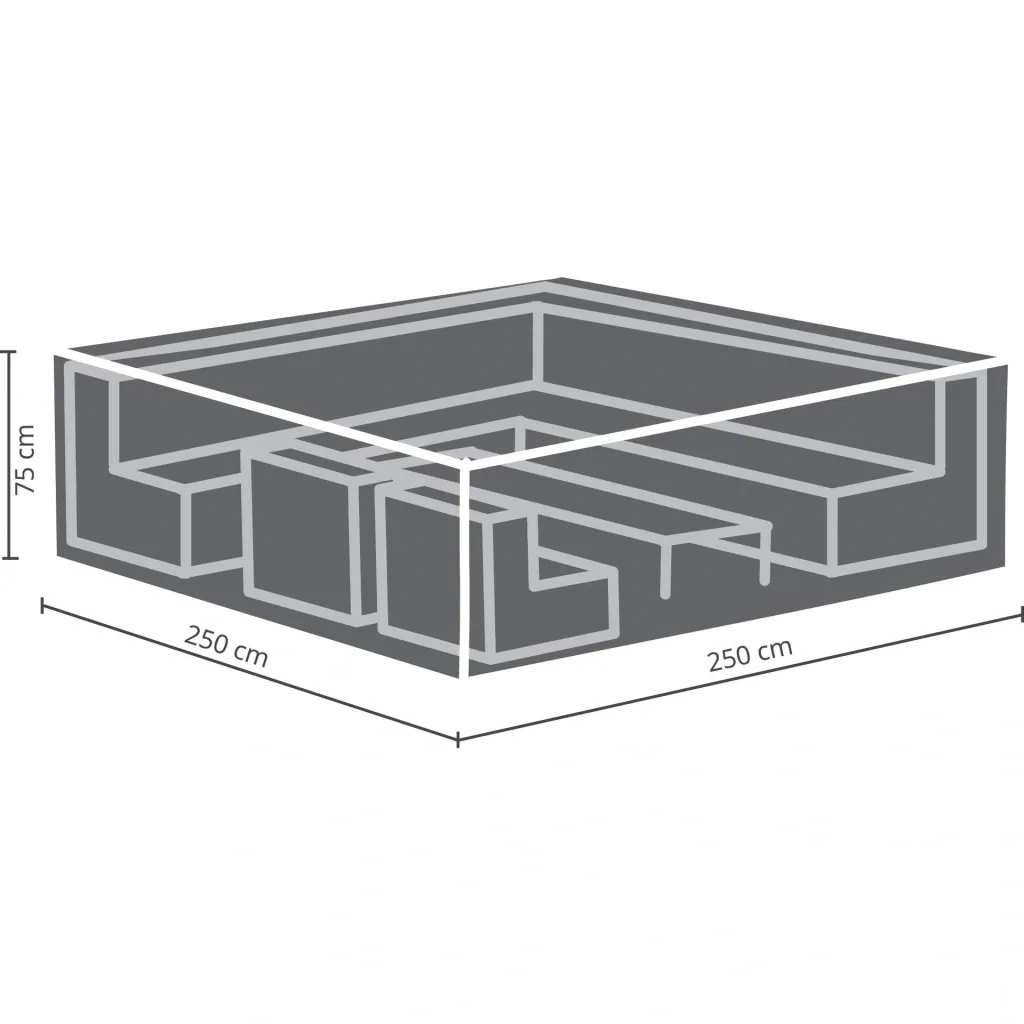protective cover for lounge set - 250 cm