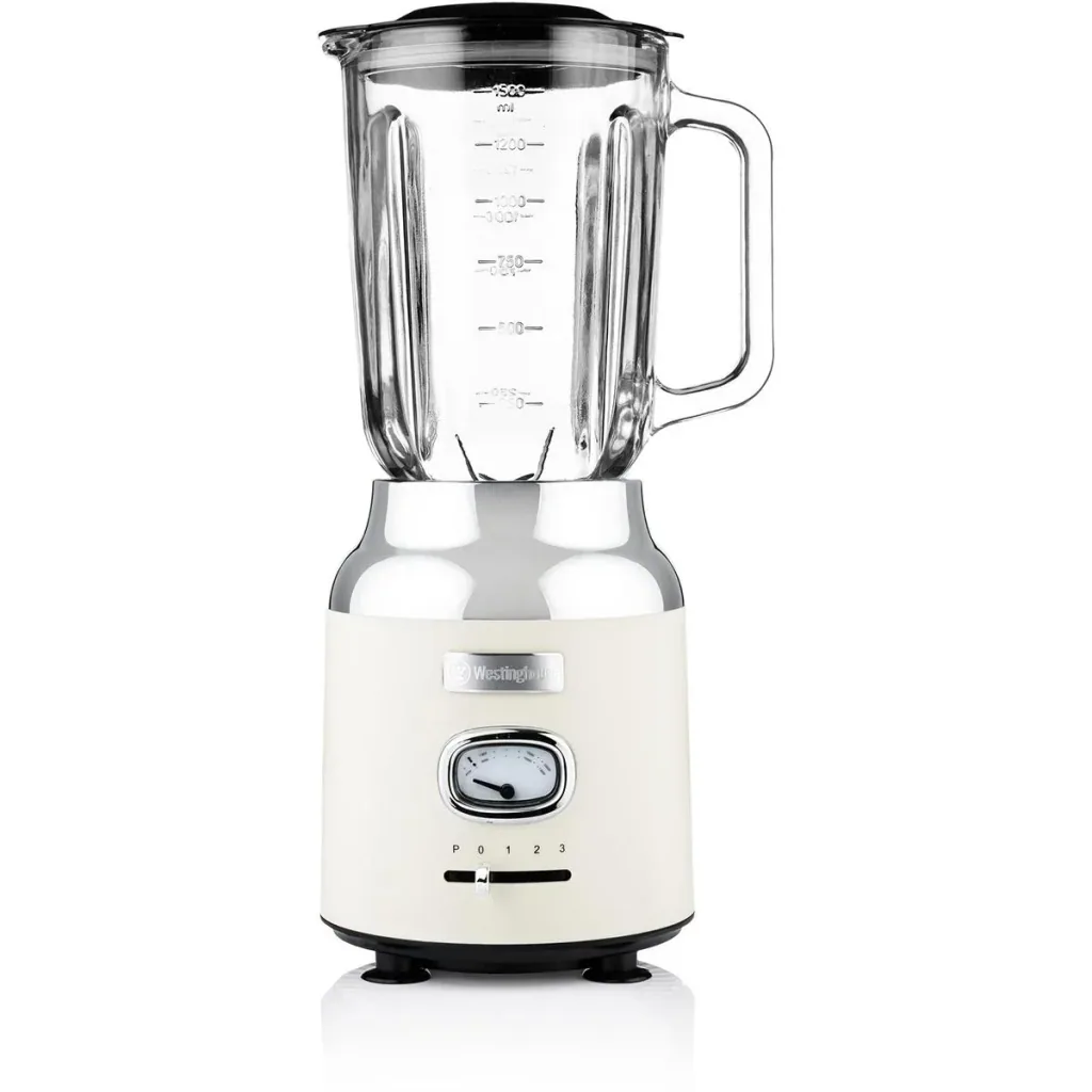 SET of 3 - Retro Mixer + Kettle 1.7 Liter + Toaster - White