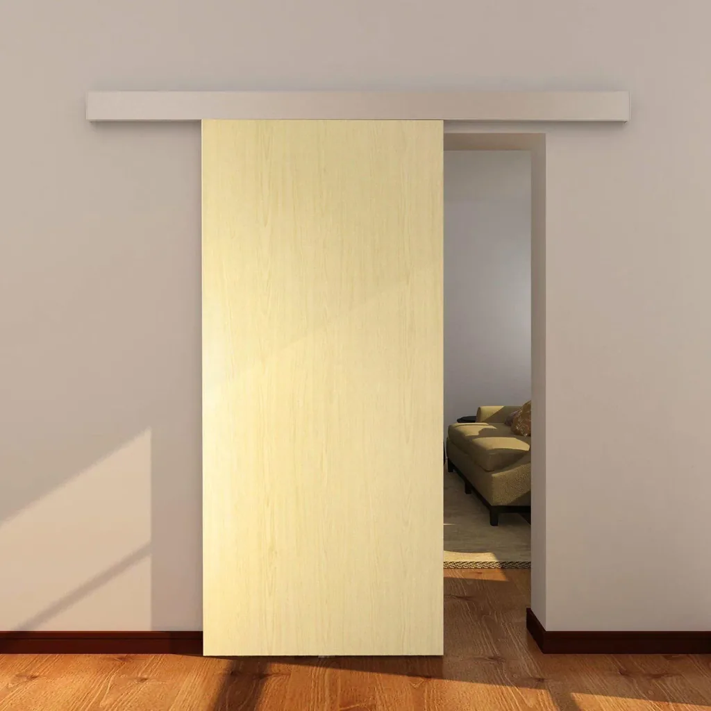 wooden sliding door