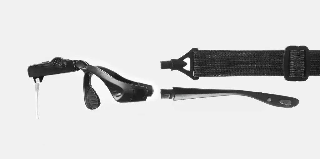 LED magnifying glasses with 5 magnification inserts