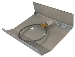 Trogtränke valve, Edelstahl 30 x 37.5 x 40 cm