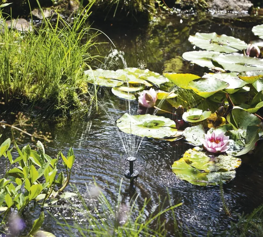 Solar pump system "Palermo" with LED lighting