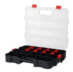 Assortment box Compact 470, small parts magazine with 18 compartments