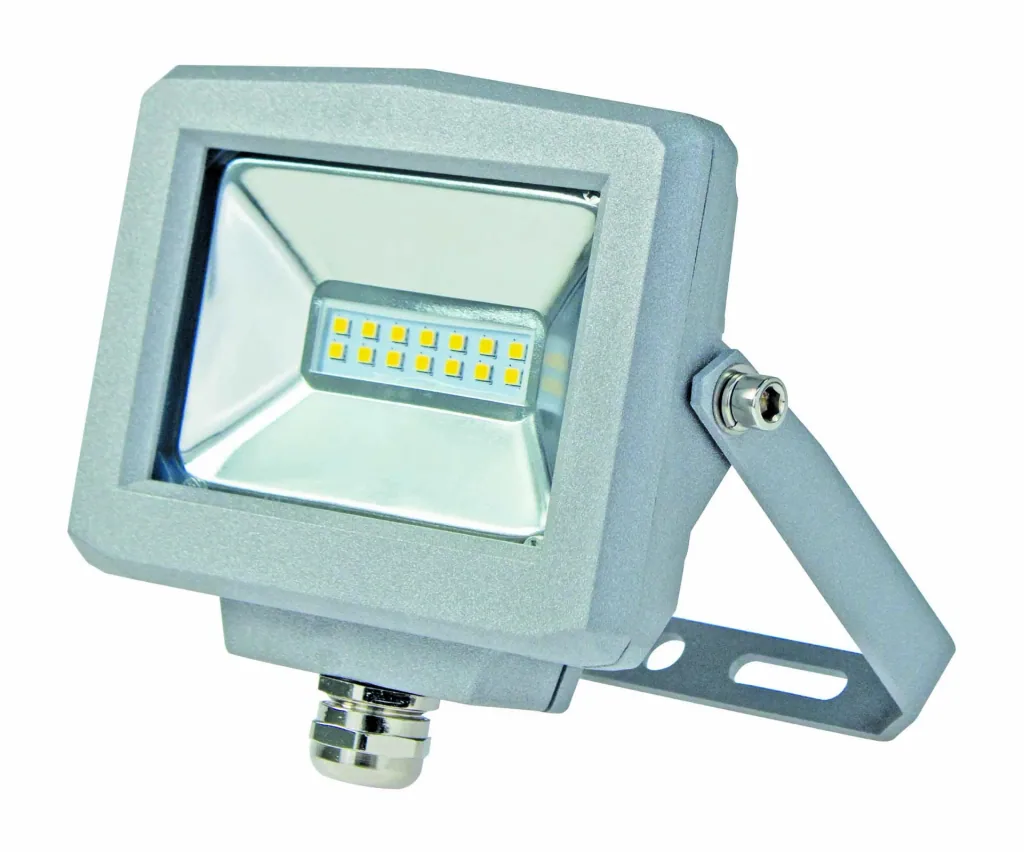 Slimline 10W LED spotlight, IP65, without cable, with Samsung chip