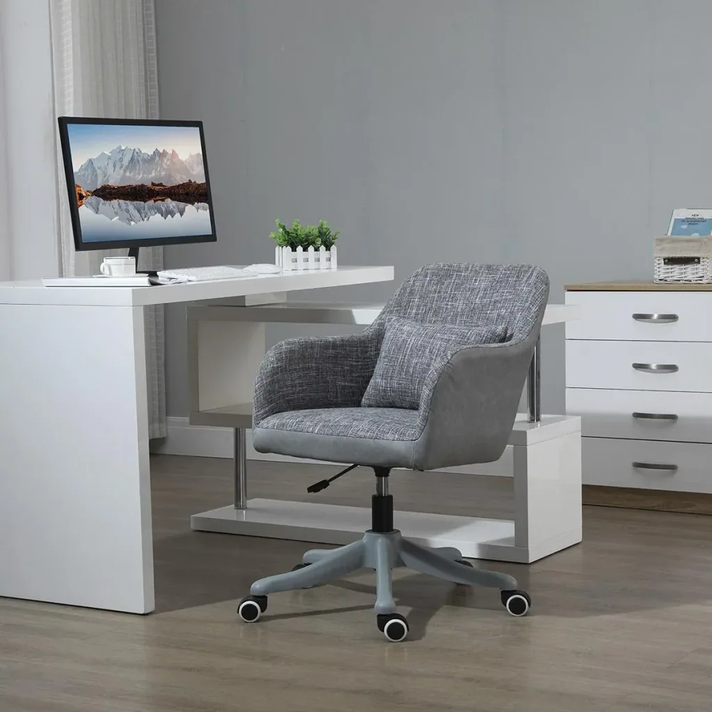 Office chair height-adjustable executive chair gaming chair with massage function USB interface ergonomic two-point vibrator