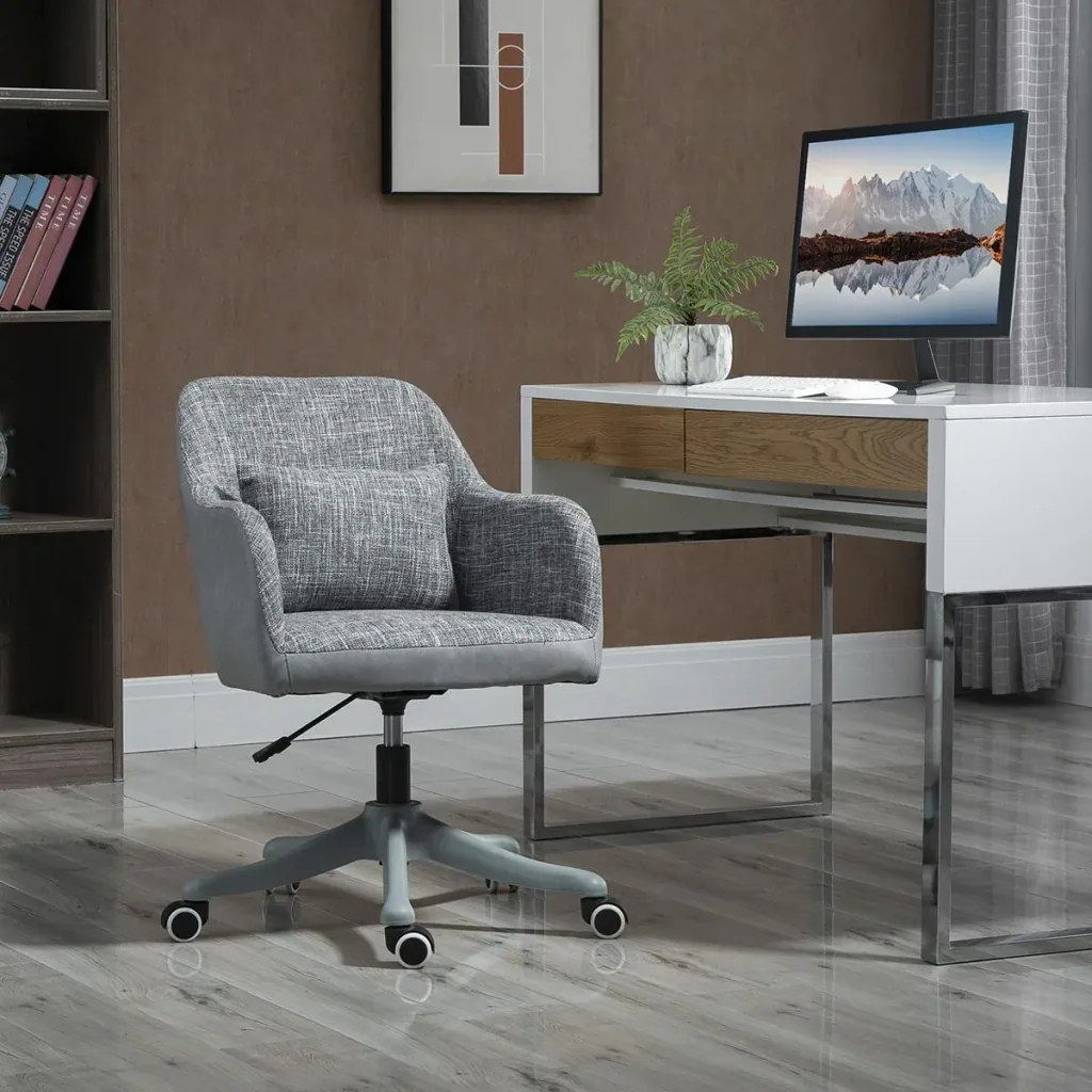 Office chair height-adjustable executive chair gaming chair with massage function USB interface ergonomic two-point vibrator