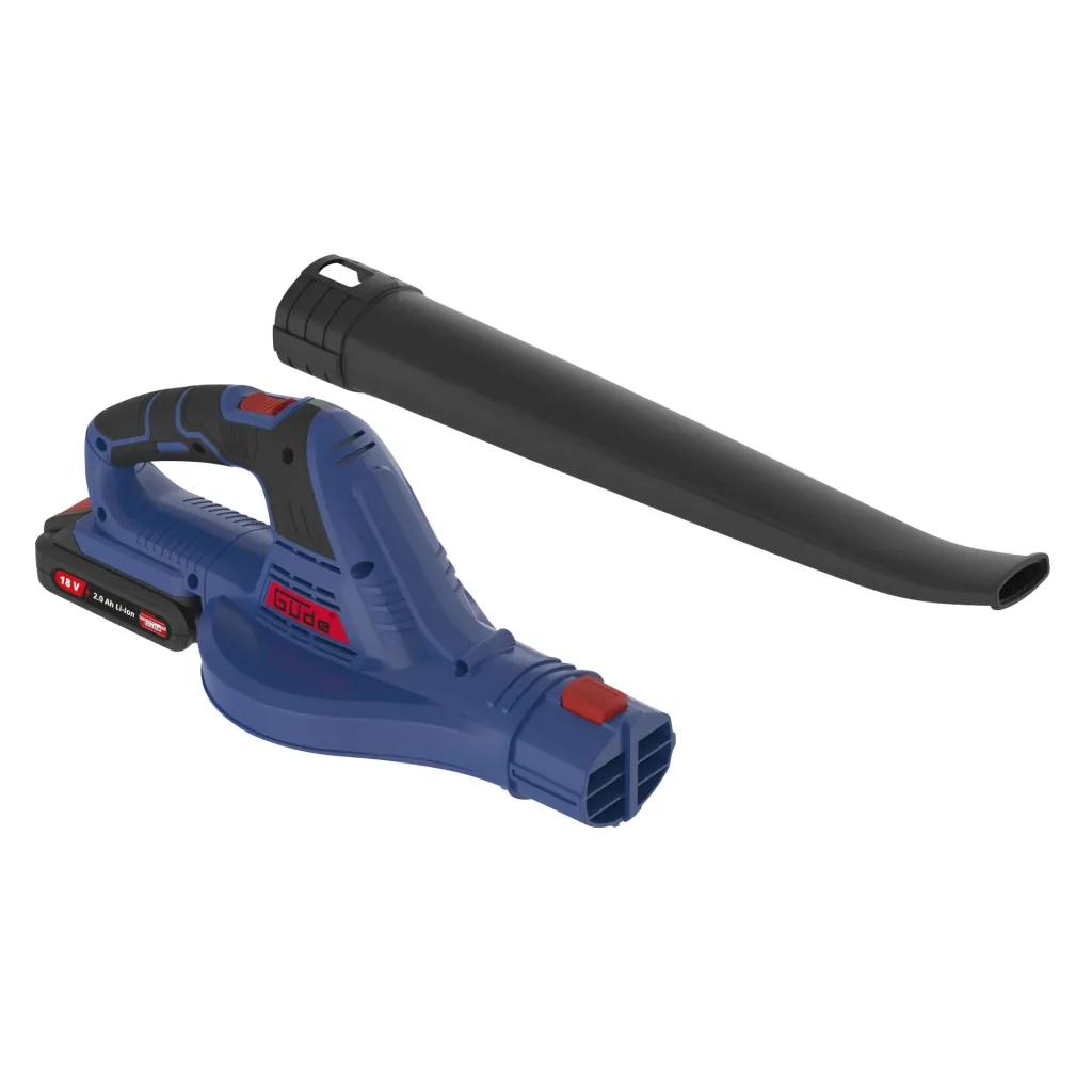Accu-bladblazer "LB 18-201-05" met accu en lader