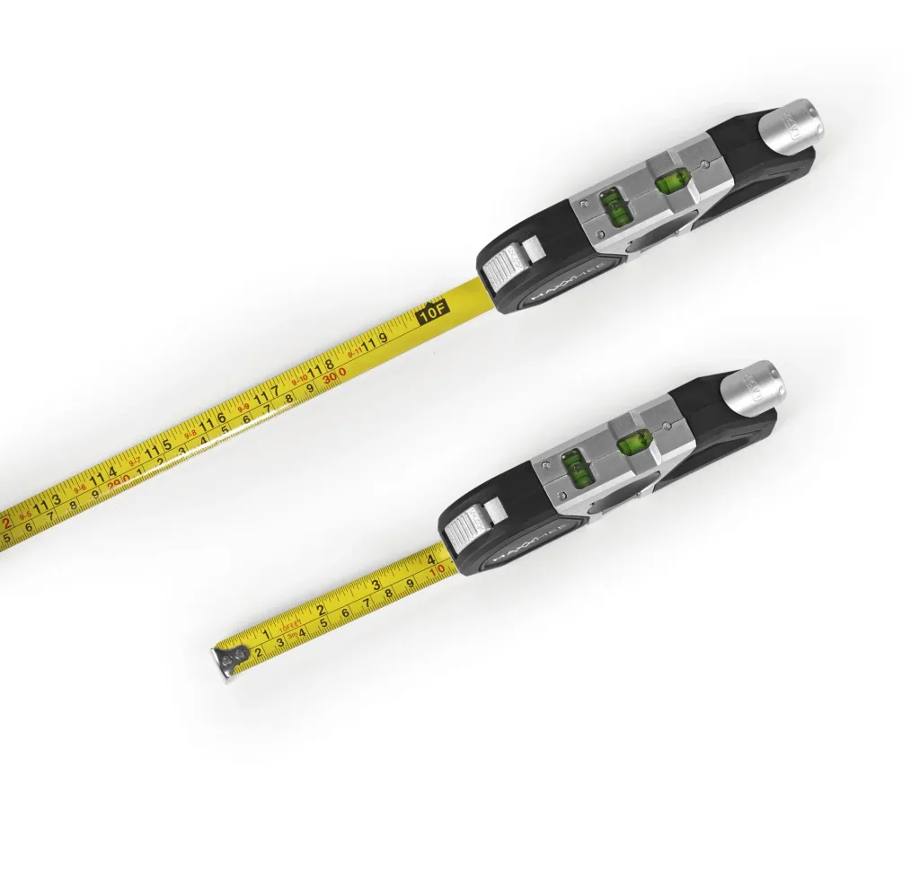 Laser scale 3 in 1, 3 Volt, black/silver