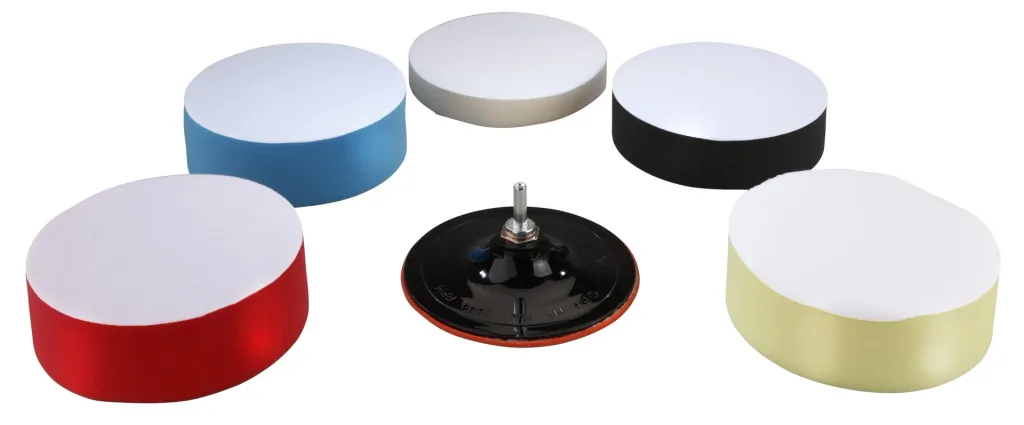 Professional polishing sponge set 6 pcs., 150 mm for all applications
