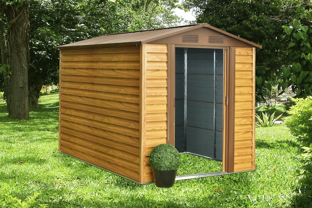 Tool shed FRANKFURT II 86, wood look