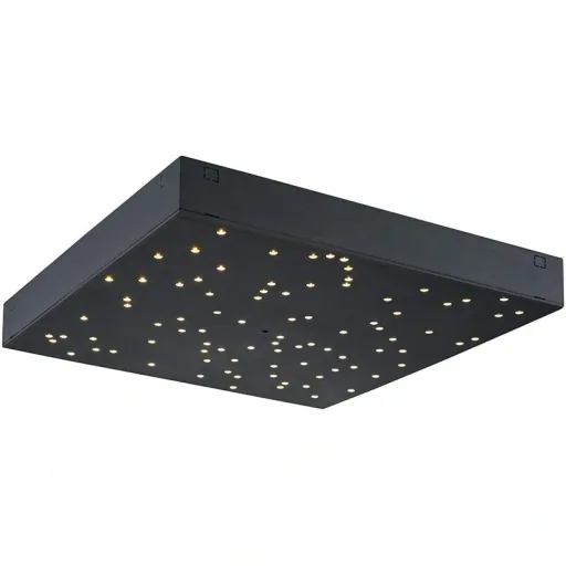 VT-7128 LED panel starry sky - 30 x 30 cm - black - 8W - connectable - dimmable