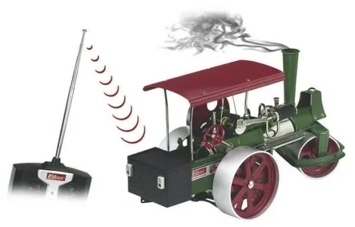 Steamroller "Old Smoky" - Steam engine with radio remote control
