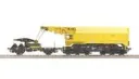 Railway slewing crane EDK 750 of the German Federal Railway with real operating functions digitally controlled