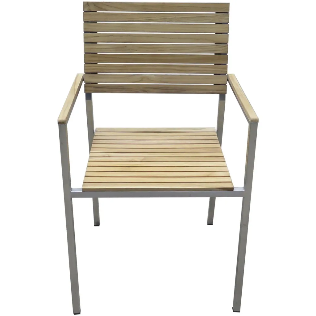4 x stacking chairs "Denver"