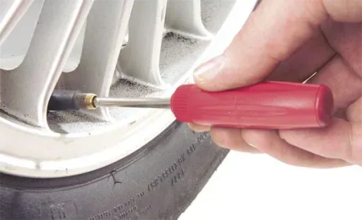 Car tire valve wrench with torque, set of 2