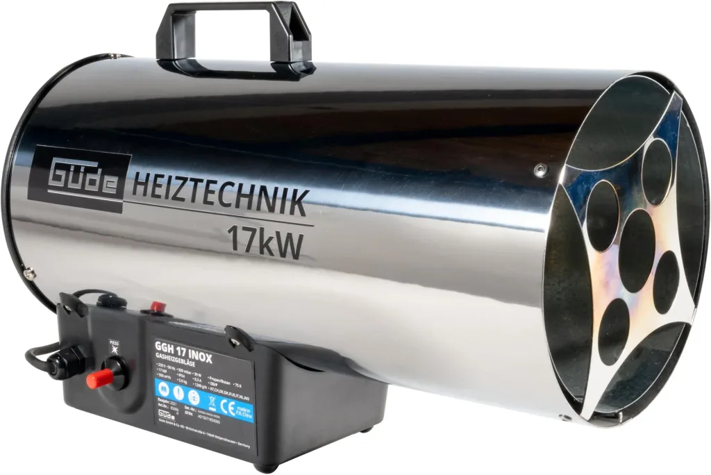 Gasverwarmingsventilator GGH 17 INOX