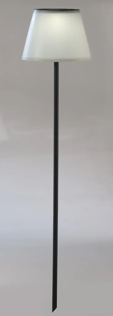Solar garden light 2in1 in warm white and color change