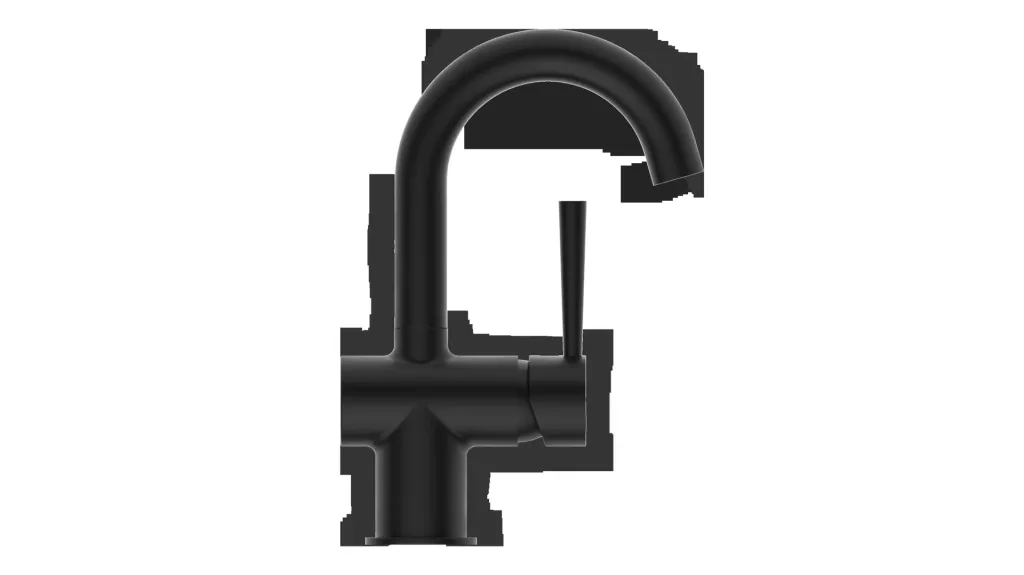 Wash basin mixer "CORNWALL", matt black