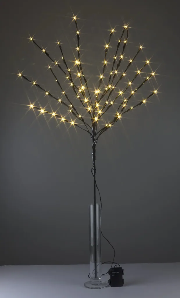 Illuminated tree 110 cm with 80 LEDs