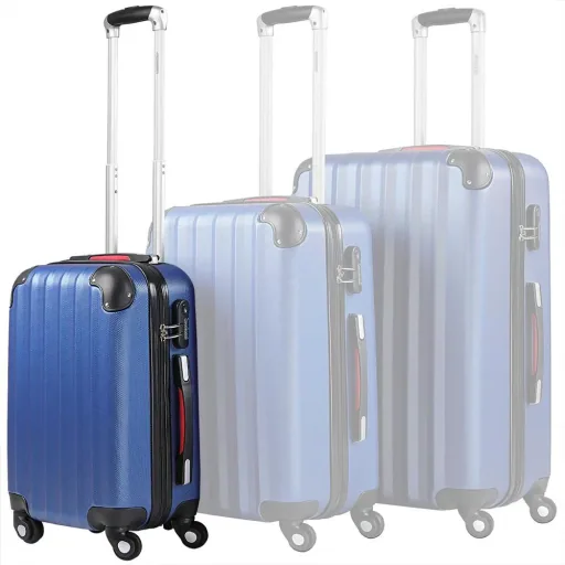 Baseline Blue M hard-shell suitcase