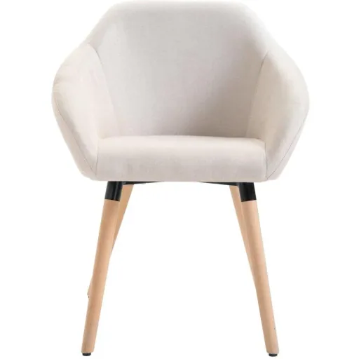 Dining chair in cream