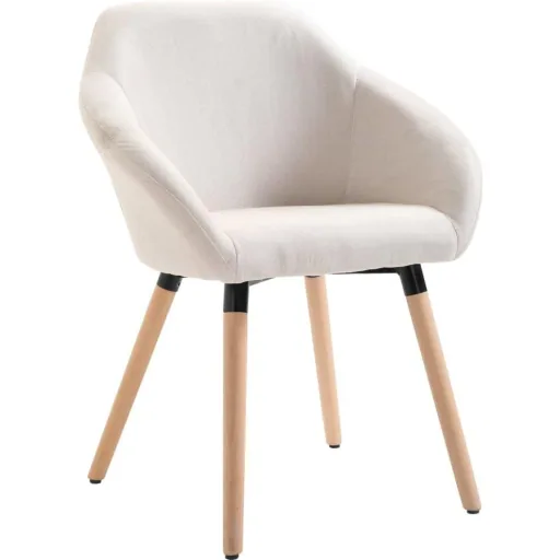 Dining chair in cream