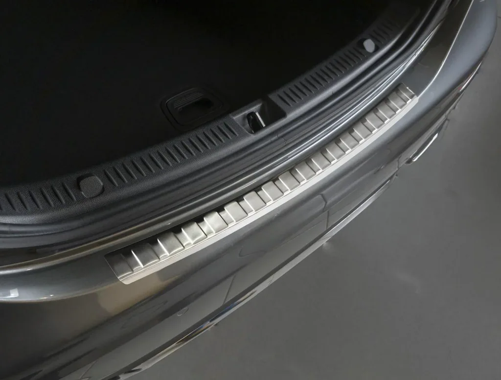 Stainless steel loading sill protection for Mercedes E Class W213 Sedan, built from 2016>